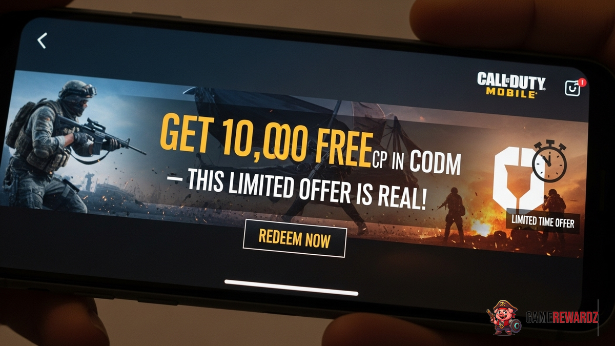 Get 10,000 Free CP in CODM – This Limited Offer is Real!